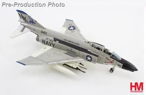 HM 1/72 F-4B Ghosts II Fighter Pukin Dogs Squadron HA19051 Finished Model NEW - Picture 1 of 8