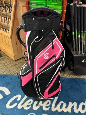 ¡BOLSA DE CARRITO DE GOLF CLEVELAND! ROSA / NEGRO NUEVO! ¡HAZ OFERTA! Foto 1 de 4