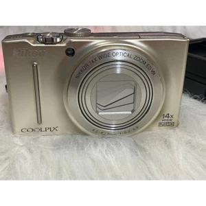 Nikon COOLPIX S8200 Digital Camera AE/FE Lock 1080i HD Video Recording AF Lock - Picture 1 of 7