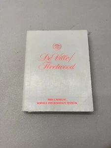 1988 Cadillac DeVille & Fleetwood Service Information Manual Book GM REPAIR - Picture 1 of 3
