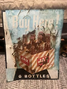 Vintage JAX Beer Sign - Alcohol Beverage Tin Sign New Orleans 23” X 29” - Picture 1 of 10