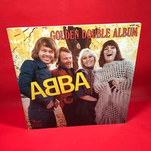 ABBA Golden Double Album 1976 French vinyl LP Fernando Mamma Mia Waterloo SOS C - Picture 1 of 7