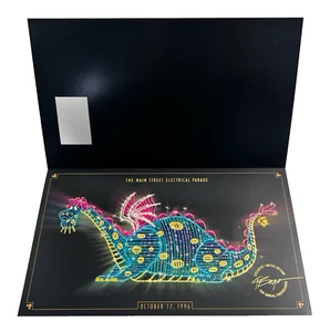 1996 Disneyland Main Street Electrical Parade Elliott Passholder Litho- Farewell - Picture 1 of 5