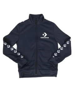 Converse Tricot Taping Track Jacket Navy Blue 968673 - Picture 1 of 2