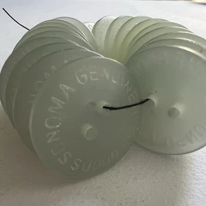 Vintage Sonoma Genuine Home Goods Plastic Two-Hole Buttons Set Of 20 - Picture 1 of 12