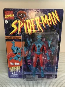 Figura Marvel Legends Web Man Spider-Man Retro/Vintage Ola Escala 1/12 NUEVA - Imagen 1 de 3