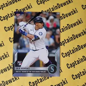 JULIO RODRÍGUEZ 2022-2023 Topps ahora fuera de temporada #OS-5 AL ROY finalista PR4226 - Imagen 1 de 2