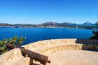 Old Cannon Cannon berhangen das Meeresreservat der Malgrats-Inseln [...]