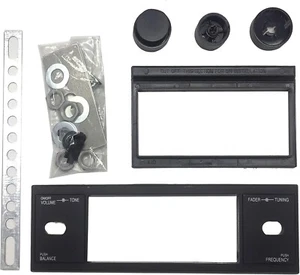 2 SHAFT STEREO FACEPLATE & MOUNTING BRACKETS - KIT WITH KNOBS & ACC # Z2SHAFTKIt - Afbeelding 1 van 2