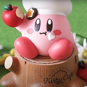 Kirby Cafe Limited Rotating Music Box Hand Roll Song "Green Greens" Japan New - Picture 1 of 15