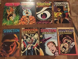 ECLIPSE COMICS - SEDUCCIÓN DE LOS INOCENTES NÚMEROS #1, 2, 3, 4, 5, 6- 2 NÚMEROS 3D - Imagen 1 de 3