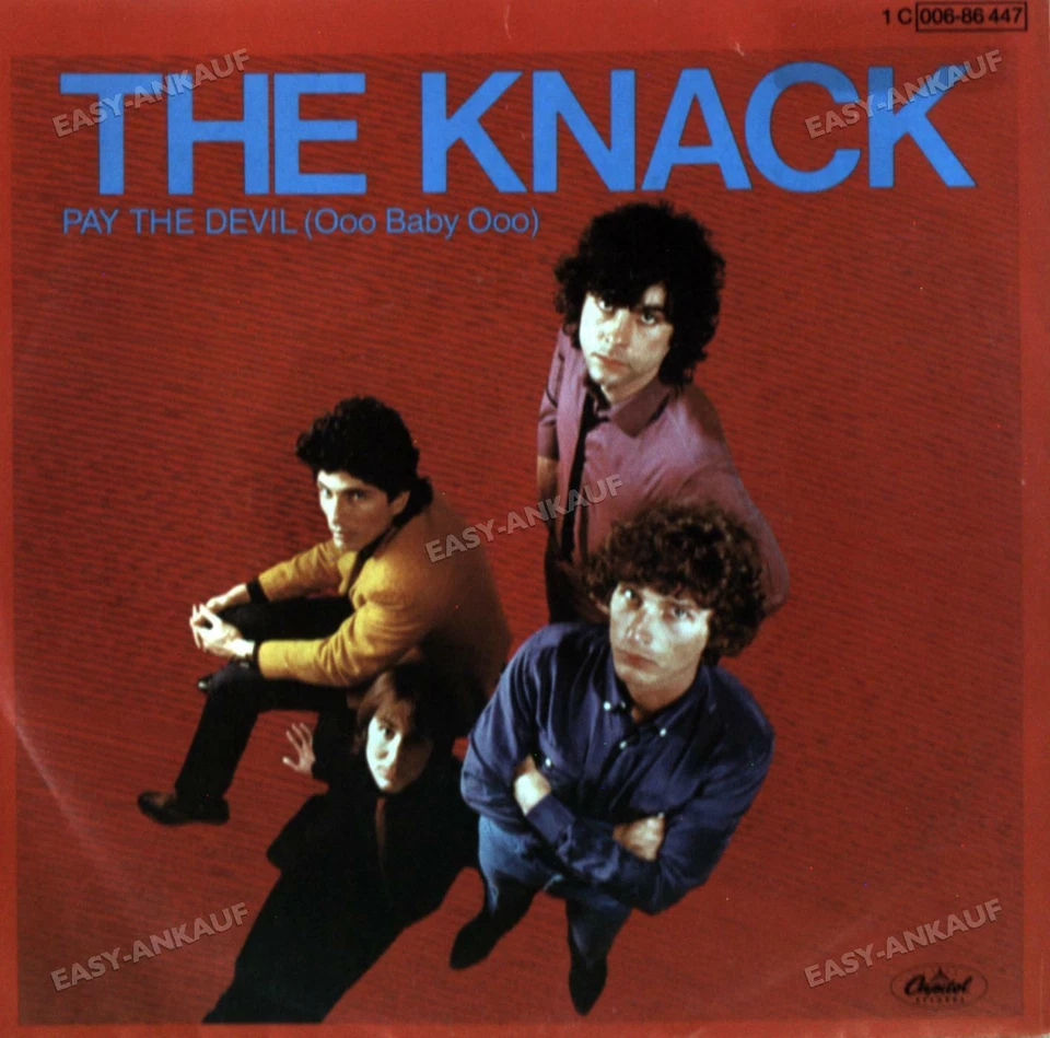 The Knack - Pay The Devil (Ooo Baby Ooo) 7in 1981 (VG+/VG+) ' - Photo 1/1