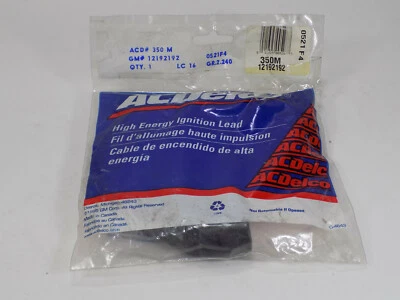 Cable de bujía ACDelco OEM 350M / 12192192 7,4 L 1998 - 1999 Chevrolet P30 Foto 1 de 3