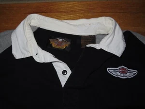 HARLEY DAVIDSON MOTOR CYCLES 1903-2003 100th 3-Button (3XL) Long Sleeve Shirt - Picture 1 of 7