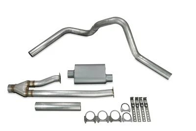 For Toyota Tundra 14-21 3" Direct Fit Single Exhaust Kit 2CH Side/Corner E BDW — 第 1/4 张图片