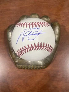 NICK GORDON INSCRIBED “14 1st RD” AUTO ROMLB BASEBALL TWINS MARLINS MLB - Picture 1 of 4