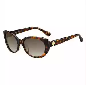Kate Spade EVERETT 0086 Dark Havana / Brown Gradient Sunglasses - Picture 1 of 3