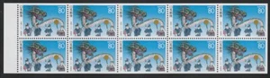 Japan 1994 Sc # Z156a Prefecture Issue Pane-10 (z156a) - Picture 1 of 1