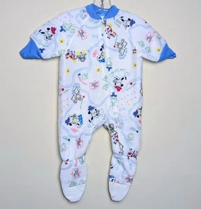 De colección Años 80 Osos de Peluche Vaquero Occidental Mameluco Body Pijama 12 Meses DS NUEVO SIN ETIQUETAS - Imagen 1 de 6