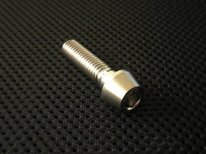 RaceFasteners M8 x 1.25 Titanium Taper Socket Head Bolt (Allen Key) - 30mm Lengt - Picture 1 of 1
