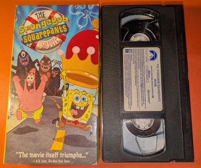 The Spongebob Squarepants Movie (VHS, 2005) Slip Case Version - Image 1 of 4