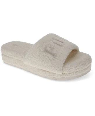 Polo Ralph Lauren Robin Cotton Terry Slide Slippers Women's 6US Cream Slip On - Image 1 of 4