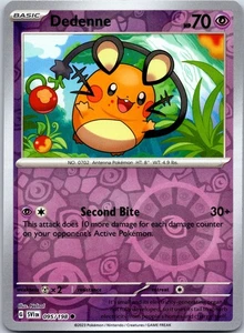 Dedenne 095/198 - Scarlet & Violet Base Set Reverse Holo - Picture 1 of 2