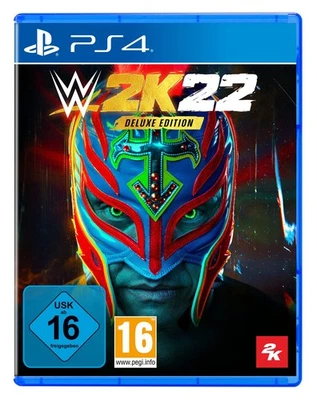 PS4 / Sony Playstation 4 - WWE 2K22 #Deluxe Edition DE mit OVP NEUWERTIG - Bild 1 von 3