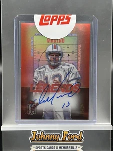 2024 Topps Signature Class Dan Marino Legends of their Class Rojo Automático 15/25 - Imagen 1 de 2