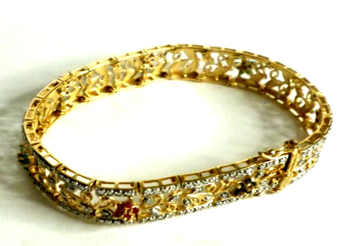 Pulsera tenis mujer joyería fina Foto 1 de 4