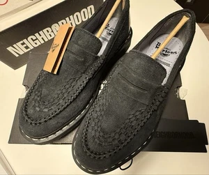 NEIGHBORHOOD × Dr.Martens Penton Loafer Black 242DMDMN-FW02 Men's US 9 - Picture 1 of 9
