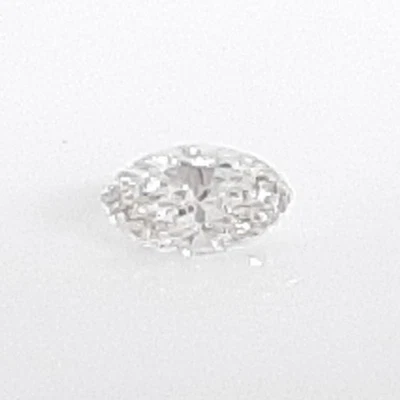 Diamante suelto genuino de corte marquesa de 0,08 quilates de 3,5 mm x 2,0 mm Foto 1 de 3