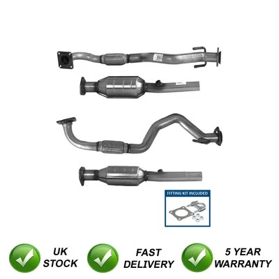 Catalytic Converter Kit SJR Fits VW Bora 2000-2001 Golf 2000-2001 1.6 - Image 1 of 4