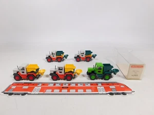DD958-0, 5 #5x wiking H0 1:87 Model MB / Mercedes Trac 700: 16 385 etc Mint + 1x - Picture 1 of 5