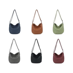 Ladies Soft Cross Body Stylish Bag Women's Messenger Shoulder Handbag 7017 - Picture 1 of 13