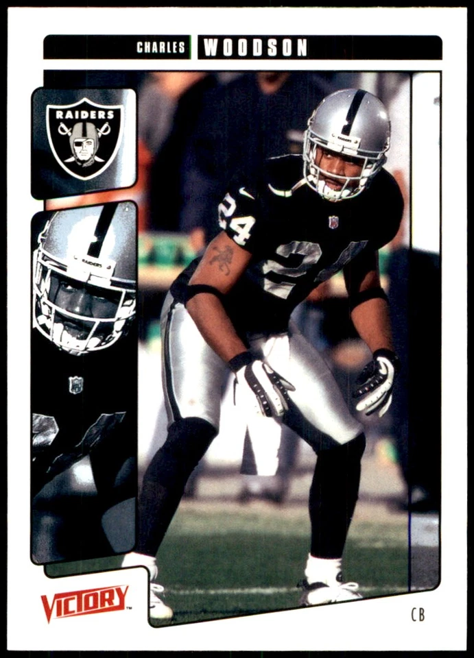 Charles Woodson 2001 Upper Deck Victory #252 Raiders NFL READ FREE SHIPPING - Image 1 of 2
