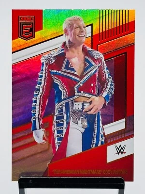 2022 WWE Panini Chronicles Retail CODY RHODES Elite Foil Insert - Image 1 of 2