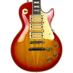 Aria Pro II LP600 Les Paul Custom 1980 - Heritage Cherry Sunburst - Foto 1 di 12