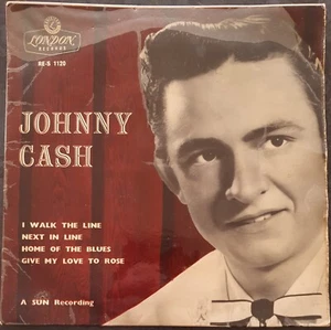 JOHNNY CASH - Johnny Cash - EP - London - RE-S 1120 - VG/VG+ - Picture 1 of 2