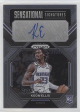 2022-23 Panini Prizm Sensational Signatures Keon Ellis #SS-KE Rookie Auto RC