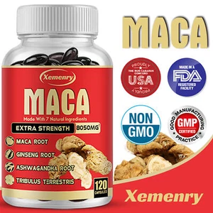 Maca 8050 mg - santé masculine, santé musculaire, booster de testostérone - Picture 1 of 12