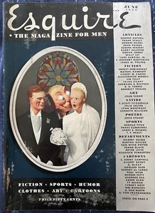 Excellent Vintage Esquire Magazine, June 1936, Rise of Hitler, Hemingway story - Picture 1 of 13