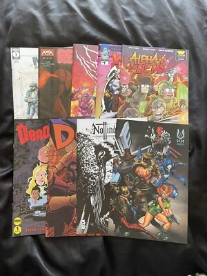 Independent Comic Books Bundle Of 9 Comics Including 7 #1’s Issues Comic Job Lot - Image 1 of 4
