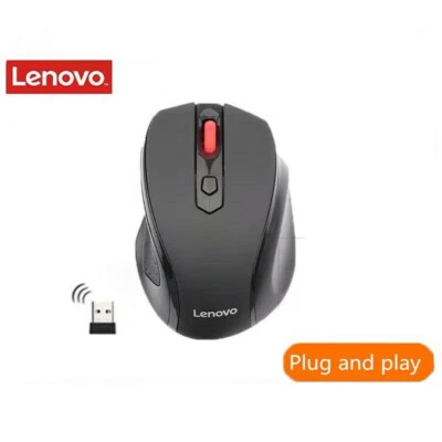 100% Lenovo M21 2.4G Wireless Optical Mouse Mice For PC Laptop Windows Mac OS - Image 1 of 4