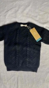 Retail $54 Pastel kids toddler sweater black color size 18 months #468 - Picture 1 of 6