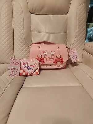 Conjunto Bandolera y Cartera Sanrio My Melody & Kuromi Diner Bow - Nuevo con Etiquetas Foto 1 de 4