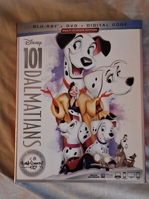 Disney Signature Collection 101 Dalmations Blu-ray DVD NEW  SEALED - Image 1 of 4