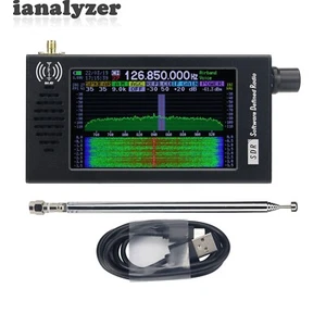 Software Defined Radio SDR Radio Receiver CW/AM/SSB/FM/WFM w/ 4.3" IPS LCD - Afbeelding 1 van 8