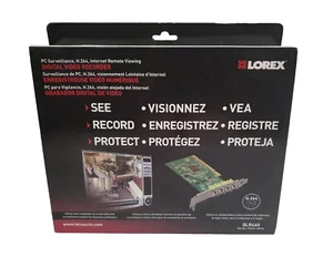 LOREX QLR460 Series 4-Port H.264 PCI DVR Card REMOTE INTERNET MONITORING NIB NEW - Picture 1 of 9