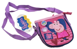 BORSETTA TRACOLLA PEPPA PIG 13X13X2 NUOVA CARTELLINATA - Picture 1 of 1